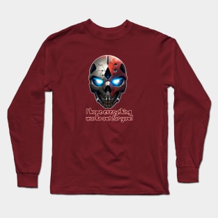 Scifi  Skeleton hellowen Long Sleeve T-Shirt